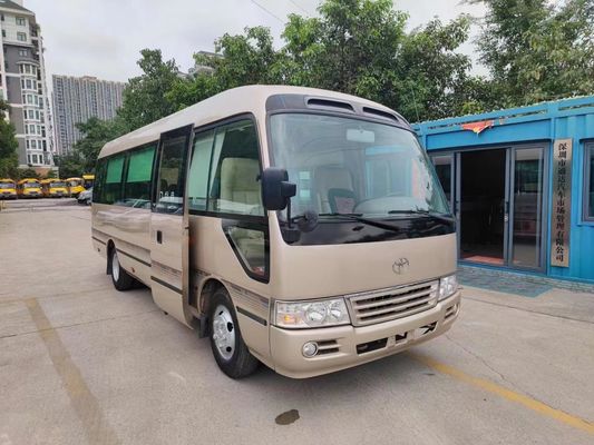 23 مقعدًا مستخدمة  حافلة ذات نافذة مانعة للتسرب ناقل حركة يدوي