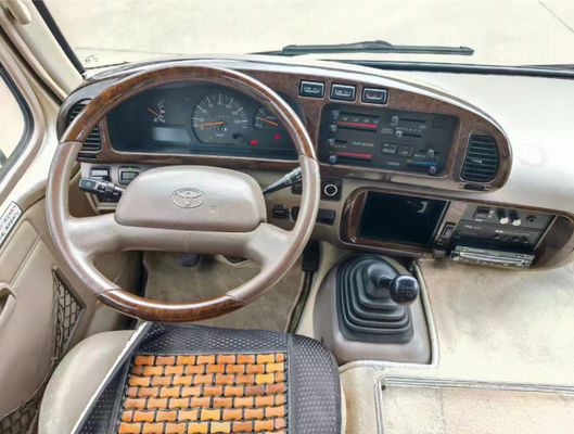 23 مقعدًا مستخدمة  حافلة ذات نافذة مانعة للتسرب ناقل حركة يدوي