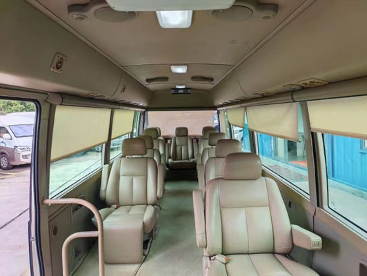 23 مقعدًا مستخدمة  حافلة ذات نافذة مانعة للتسرب ناقل حركة يدوي