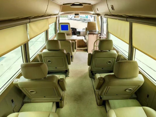 23 مقعدًا مستخدمة  حافلة ذات نافذة مانعة للتسرب ناقل حركة يدوي