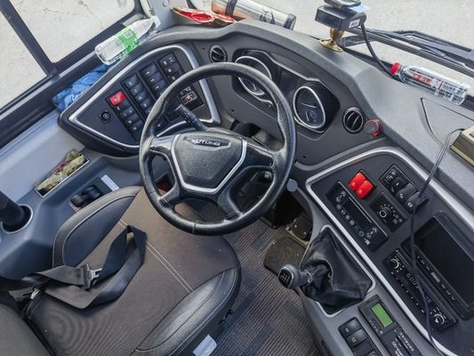 الحافلات التجارية المستخدمة ذات الأبواب المزدوجة أوروبا 6 مع مستودع أمتعة كبير