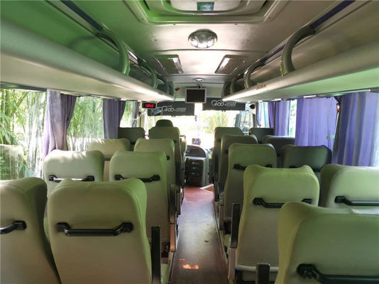 الحافلات المستعملة 32 مقعد محرك الديزل ، الحافلات اليدوية المستعملة للسياحة