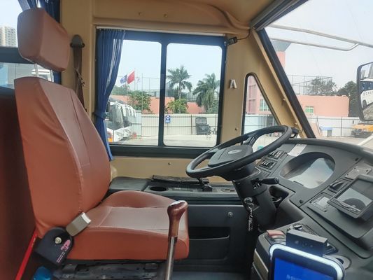 شين لونغ 31 مقعد حافلة مدرسية معاد تجديدها LHD حافلة مدرسية مستعملة للبيع