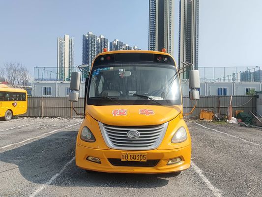 الحافلة الملكية الطويلة ذات المقاعد 32 حافلة مدرسية مستعملة الحافلة الصفراء نوع الوقود الديزل