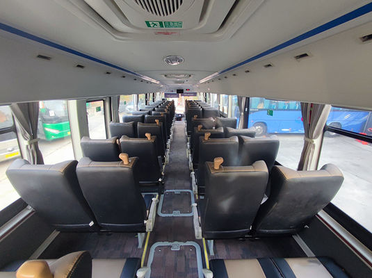 الحافلات الوردية الفاخرة المستخدمة اليورو 5 LHD الحافلة الديزل المستخدمة للبيع