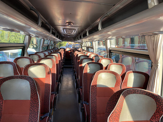 الحافلة المستعملة الزرقاء 51 مقعد معيار انبعاثات يورو 4