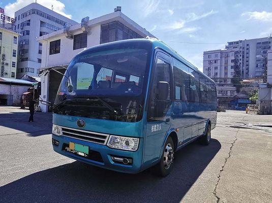 LHD Yutong حافلة فاخرة مستعملة 31 مقعد مع ناقل حركة آلي