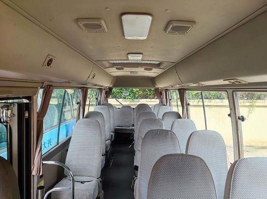 LHD 23 مقعد حافلة مستعملة ، تويوتا تستخدم عربات الديزل