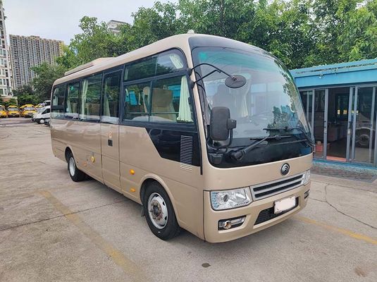 حافلة صغيرة مستعملة 19 مقعدًا تعمل بالديزل وناقل حركة يدوي