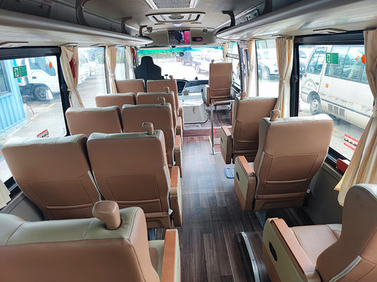 حافلة صغيرة مستعملة 19 مقعدًا تعمل بالديزل وناقل حركة يدوي