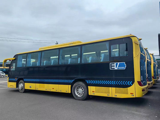 35-50 مقعد حافلة كهربائية مستعملة 150 كيلوواط FTTB100 أوتوماتيكية مستعملة 35 مقعد