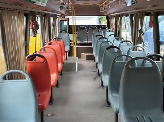 44 مقعد 25 مقعد حافلة مستعملة 150kw الحافلة الكهربائية الآلية LHD