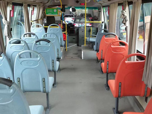 44 مقعد 25 مقعد حافلة مستعملة 150kw الحافلة الكهربائية الآلية LHD