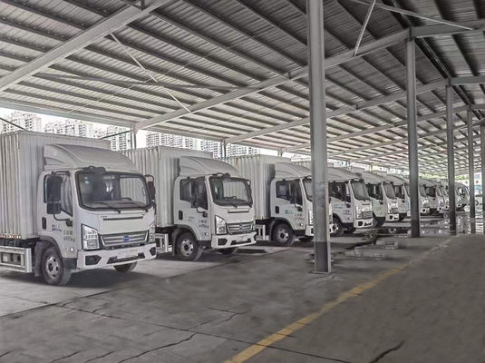 شاحنة الشحن الآلية / سيارات الشحن BYD ذات الأبواب الثنائية