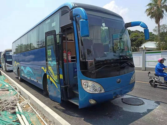 LHD Manual يوكاي حافلة فاخرة مستعملة 55 مقعد يورو 3 الديزل حافلة مدنية مستعملة