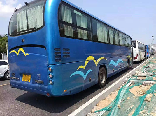LHD Manual يوكاي حافلة فاخرة مستعملة 55 مقعد يورو 3 الديزل حافلة مدنية مستعملة