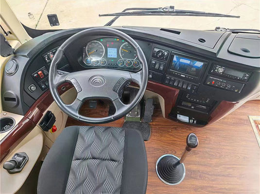 الحافلات الكبيرة المستخدمة ناقل نقل يدوي محرك ديزل 11 متر حافلة مدنية مستعملة