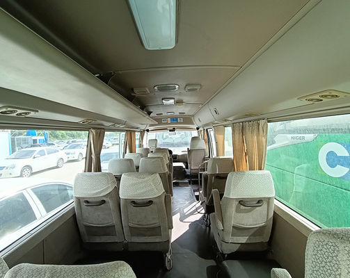 حافلة مستعملة بمعيار انبعاثات يورو 3 مع محرك بنزين ومقود على اليسار