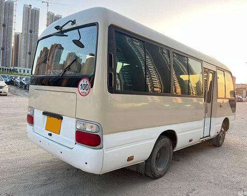 GAC 19 مقعد حافلة مستعملة 6m LHD Euro 3 محرك الديزل 127hp حافلة مستعملة صغيرة