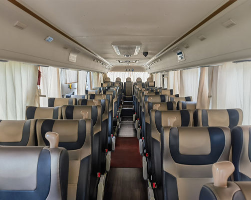 50 مقعد حافلات مستعملة محرك الديزل 12m LHD يورو 5 حافلة حافلة مستعملة