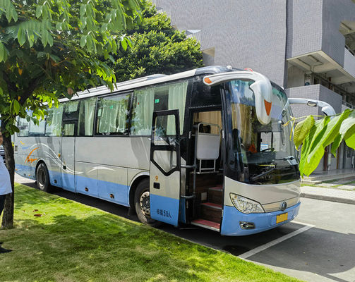 50 مقعد حافلات مستعملة محرك الديزل 12m LHD يورو 5 حافلة حافلة مستعملة