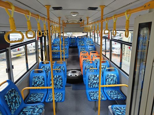 حافلة مدينة ذات عجلة قيادة يسارية (LHD) حافلة كهربائية حافلة نقل عام 62/31 مقعدًا بقاعدة عجلات 4380 ملم من إنتاج شركة Shuchi Energy الكهربائية