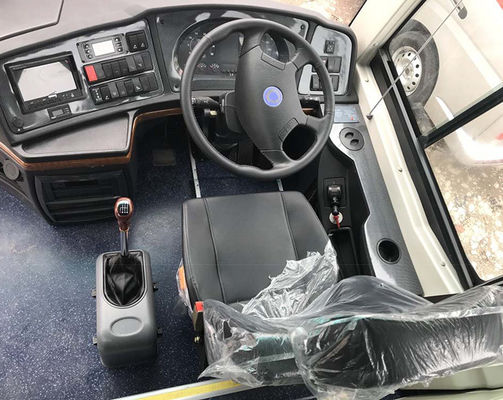 حافلة عربة مستعملة بسعة 8300 مل ShenLong 10m 36seats SLK6102 RHD حافلة CNG