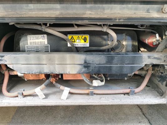 الحافلة الكهربائية 69 كم / ساعة الحافلة المدنية المملوكة مسبقًا مع القيادة اليسرى