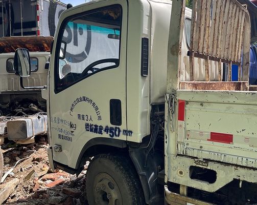 إيسوزو تستخدم شاحنة شحن مع 2 أبواب محرك الديزل شاحنة شاحنة خفيفة شاحنة صندوق شحن