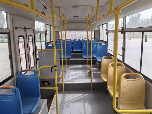 حافلة مدينة يوتونغ ديزل بطول 8 أمتار حافلة مدينة LHD في حالة جيدة