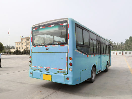 نوع الوقود الديزل 8 متر LHD حافلة مدنية مستعملة مع ناقل نقل بخمس سرعات
