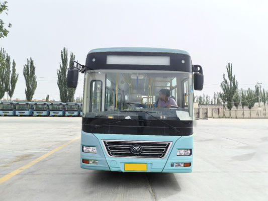 حافلة ديزل مستعملة في المدينة بطول 8 أمتار، قيادة يسرى، بحالة جيدة، عدد الركاب 19 مقعدًا، السرعة القصوى 69 كم/ساعة