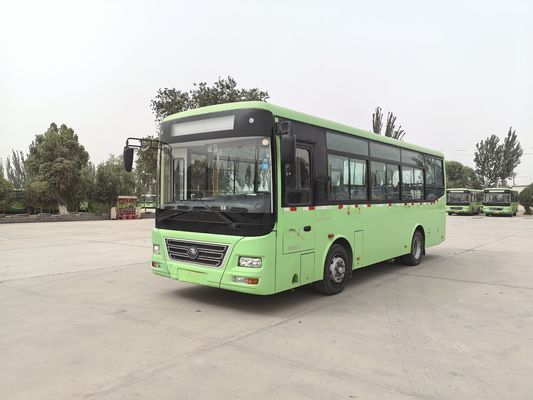 حافلة مدينة مستعملة ذات أرضية مرتفعة من طراز يوتونغ ديزل بطول 8 أمتار ذات عجلة قيادة يسارية للنقل العام