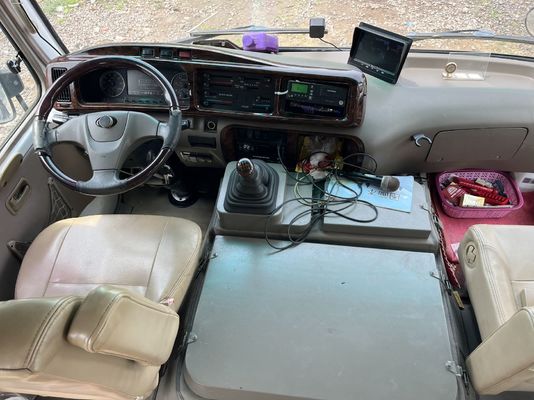 حافلة ديزل ذات 18 مقعد مع 180000 كيلومتر و Golden Dragon ذو باب واحد