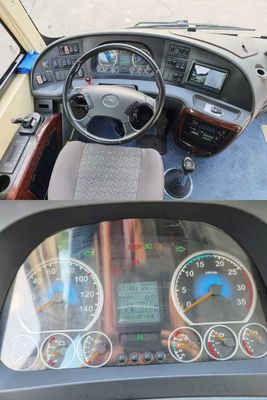 حافلة مستعملة 28 مقعداً بمحرك يوتشاي 200 حصان وسرعة قصوى 100 كم / ساعة