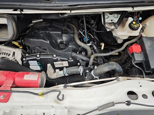 14 مقعد حافلة مستعملة ديزل جيانغلينغ ترانزيت CN-4 شاحنة مع 145km / h السرعة القصوى