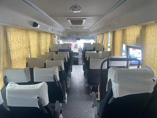 حافلة كهربائية نقية ذات 48 مقعداً (كينغ لونغ) بيضاء مستعملة مع مسار خلفي 1860 ومسار أمامي 2054