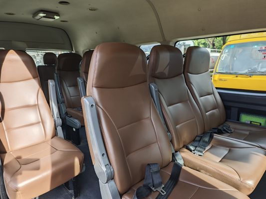 حافلة صغيرة مستعملة ديزل داما 15 مقعدًا لنقل الأشخاص الأبعاد الكلية الطول × العرض × الارتفاع مم 5380 × 1880 × 2285